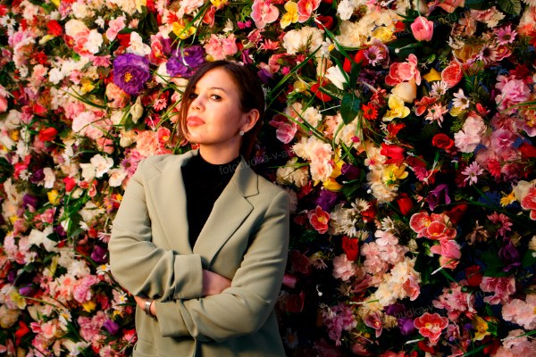 Цветочная фотозона