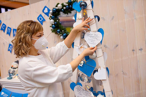 Фотозона с оформлением