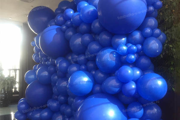 Фотозона Стена из шаров