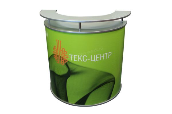 Стойка ресепшен полукруг
